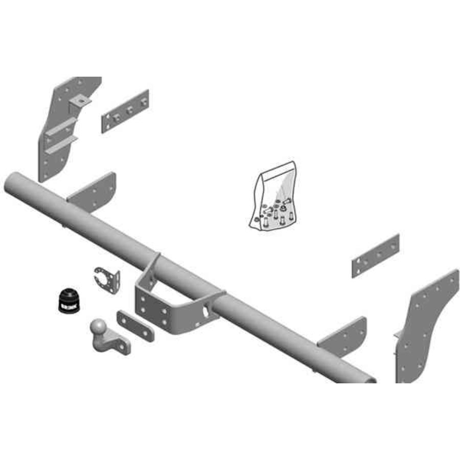 Attelage boule démontable avec outils BRINK 604400 Norauto fr