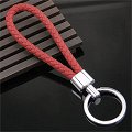Porte-cl&eacute;s Tresse rouge