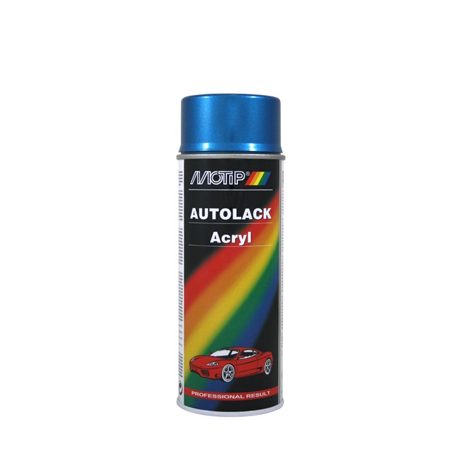 Bombe De Peinture Bleu Métallisé Motip M53955 400 Ml