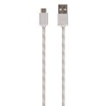 C&acirc;ble USB/micro USB TNB en nylon r&eacute;versible 2m