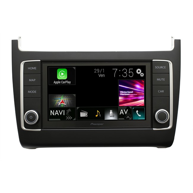 Autoradio Pioneer Navgate Evo Avic-evo1-pl1-val Noir Satin Pour Volkswagen