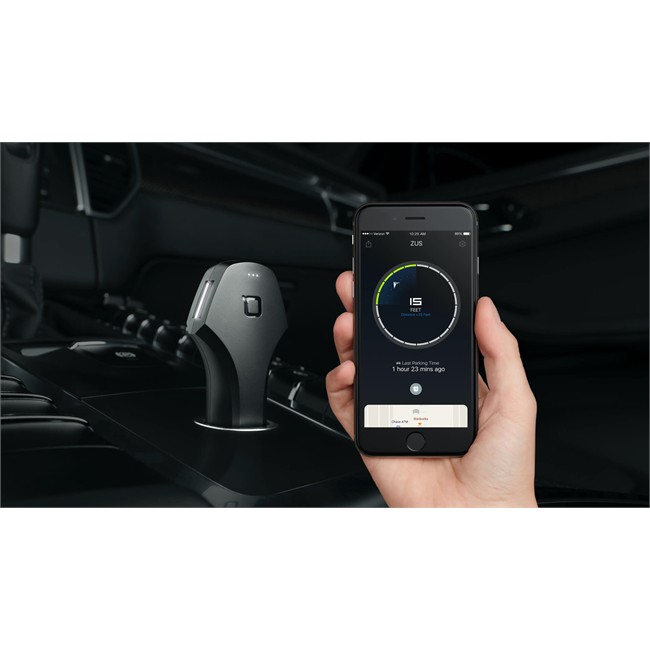 Chargeur double USB localisateur GPS ZUS : ZUS Chargeur Connecte Double Usb Localisateur