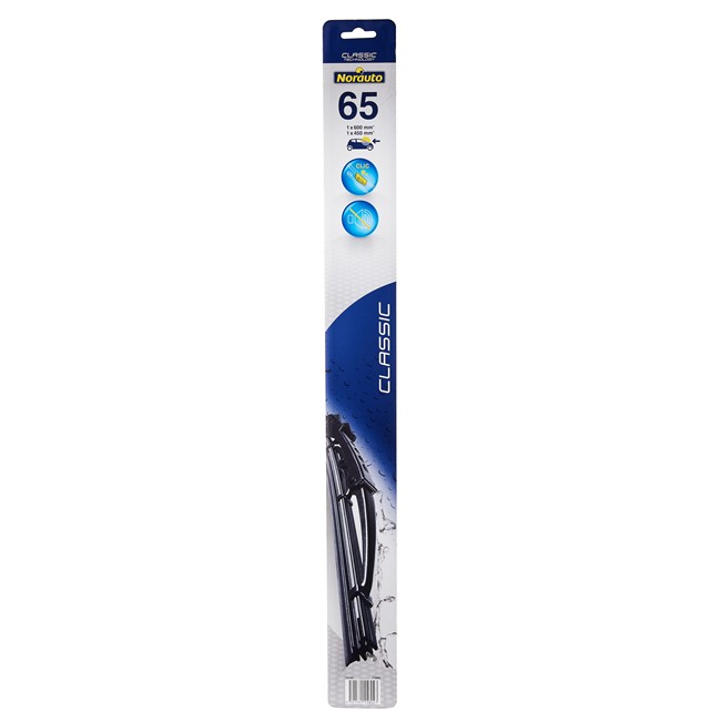 2 Balais D'essuie-glace Classic Norauto 65 600/450 Mm