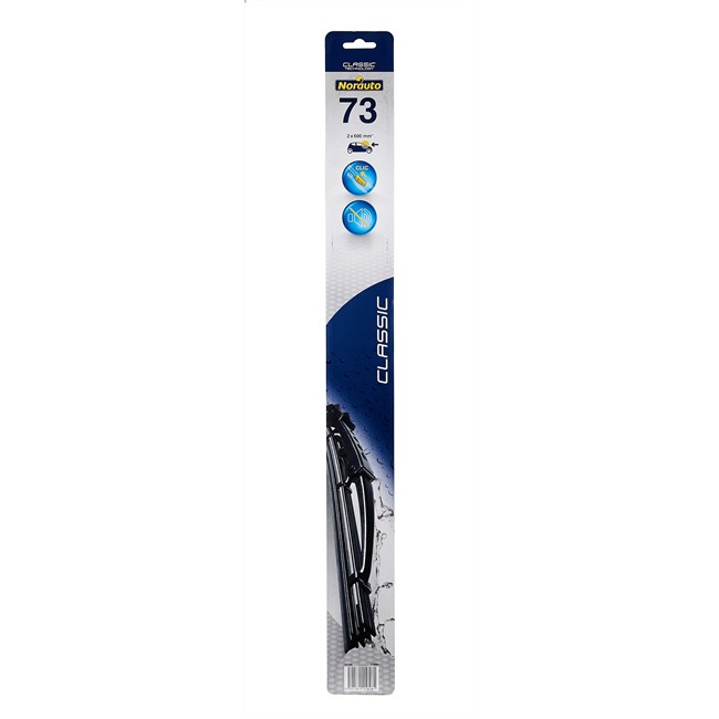 2 Balais D'essuie-glace Classic Norauto 73 600/600 Mm