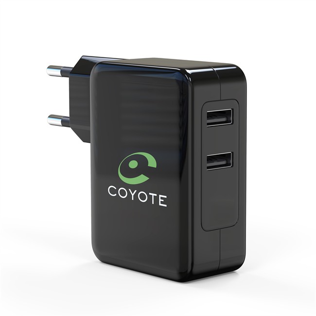 Chargeur Secteur 2 Usb Coyote