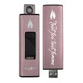 Briquet USB rechargeable rose ZIGOH