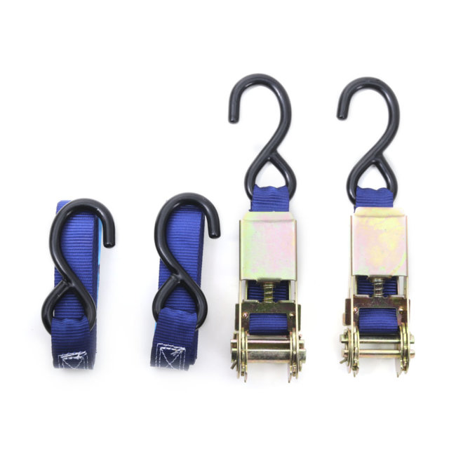 2 Sangles À Cliquet Norauto Pour Moto 2,5 M