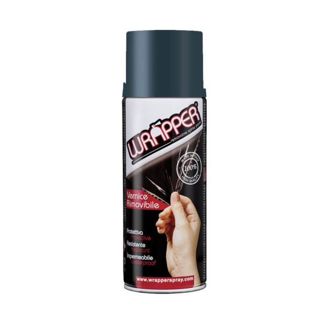 Bombe De Peinture Pelable Bleu Horizon Pour Jantes Wrapper 400 Ml
