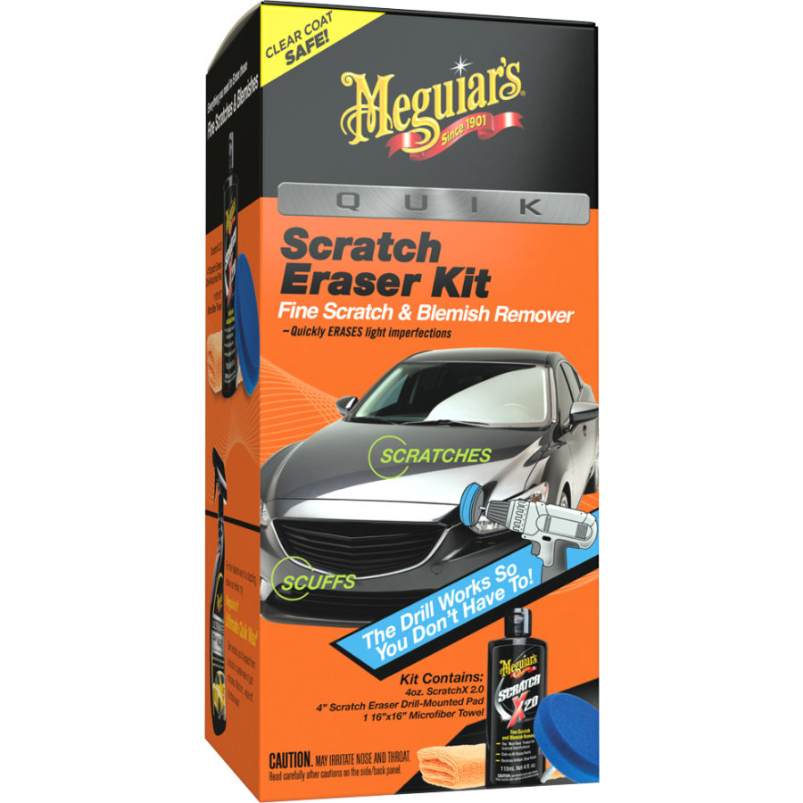 Kit efface rayure rapide MEGUIARS 3 en 1 : Norauto.fr