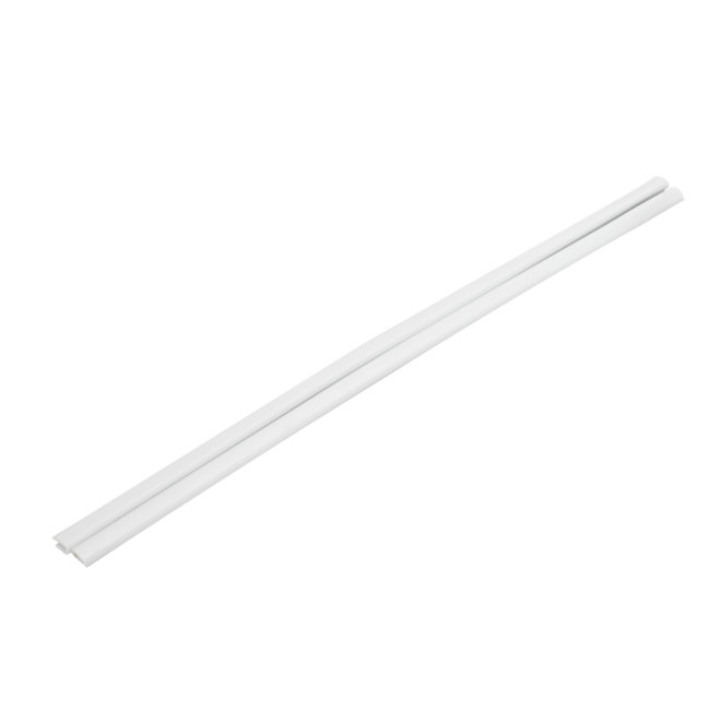 2 Baguettes Clip Blanc 65cm Norauto