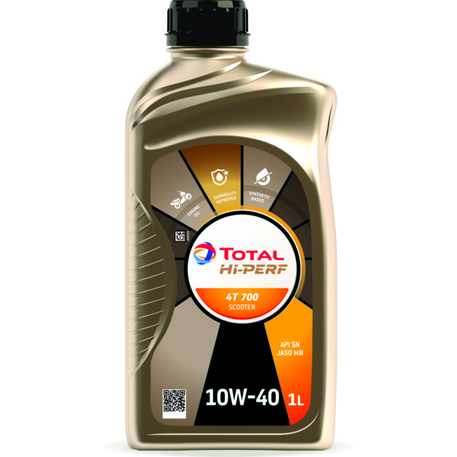 Huile Total 4t Hi-perf 10w40 1 L