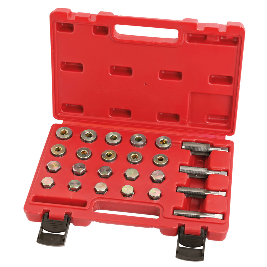 Kit de réparation de filetage de manivelle de vélo, jeu de tarauds de pédale 9/16 gauche et droite, outil de filetage de pédalier en alliage, nettoyeur de trou de pédale de vélo
