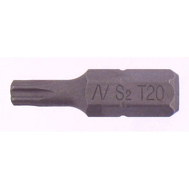 Embout 1/4 X 25mm Torx Creux T20