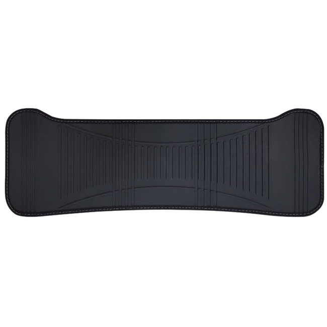 Tapis Arrière Central Bosselé Universel En Pvc Norauto Noir