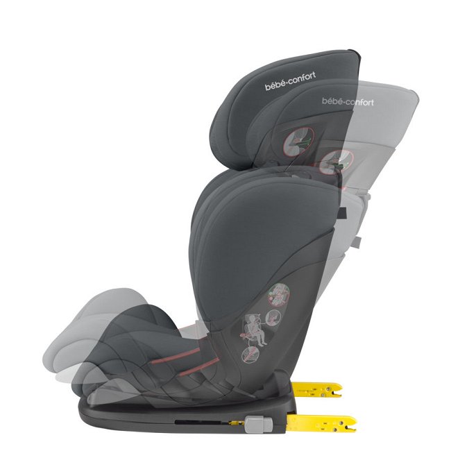 Rehausseur Bebe Confort Rodifix Air Protect Authentic Isofix Gris Groupe 2 3 Norauto Fr