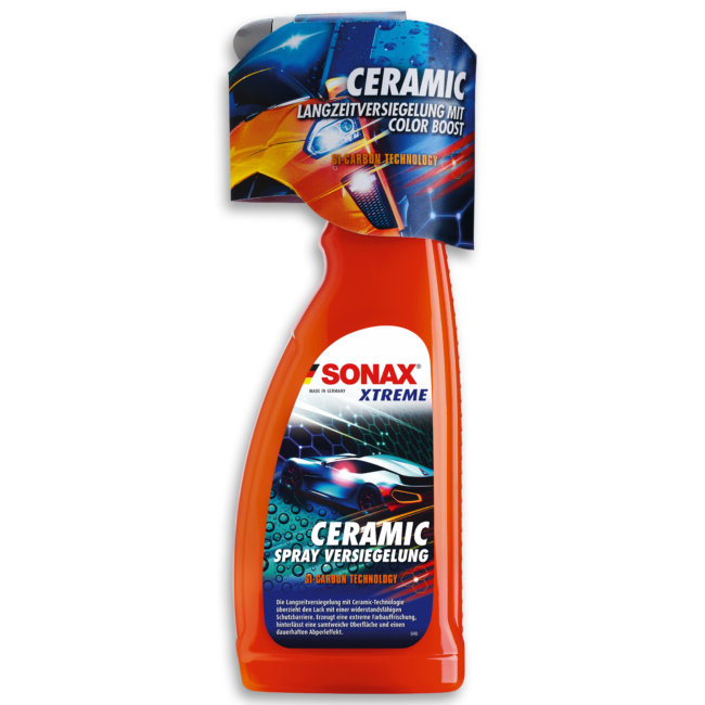Protection Céramique Technologie Si Carbon En Spray 750 Ml Sonax