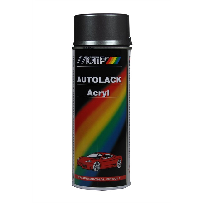 Bombe De Peinture Gris Métallisé Motip M51089 400 Ml