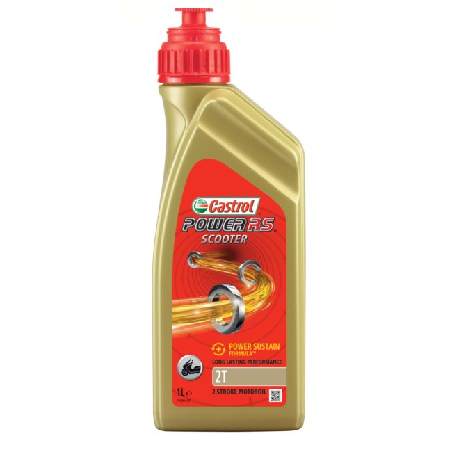 Huile 2t 2 Roues Castrol Power Rs Scooter 1l