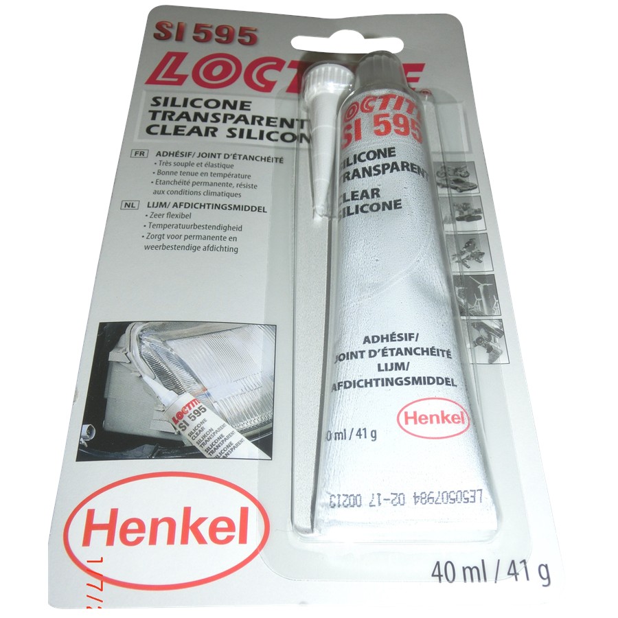 Joint silicone multiusages transparent LOCTITE 595 40 ml Norauto.fr
