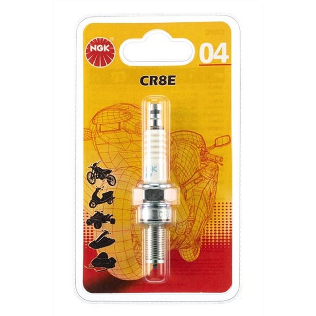 1 Bougie 2 Roues Ngk Cr8e Blister