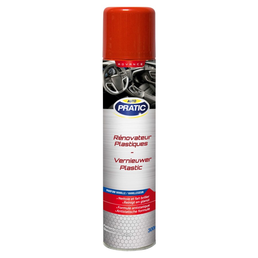 FULLCARX Plastic Recover 5 Litres Rénovateur Plastique Voiture Intérieur Extérieur, Nettoyant Brillant, Effet Immédiat, Finition Satinée, Récupération, Produit Nettoyage Detailing Professionnel