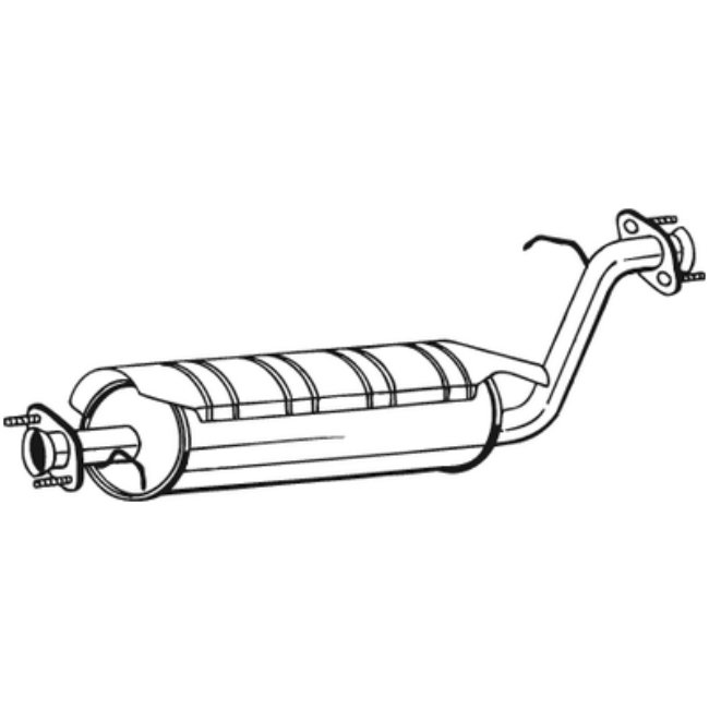 Silencieux Intermédiaire Bosal 211-381