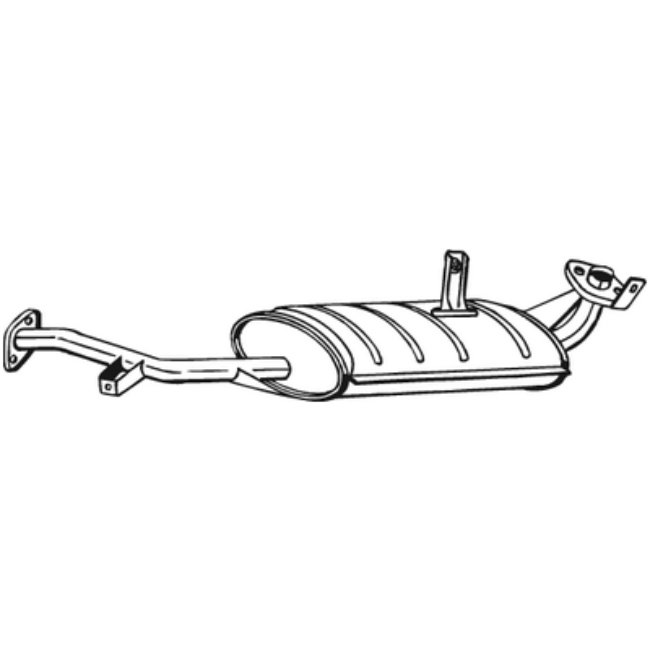 Silencieux Intermédiaire Bosal 219-109