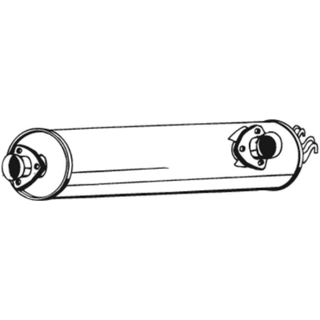 Silencieux Intermédiaire Bosal 233-555
