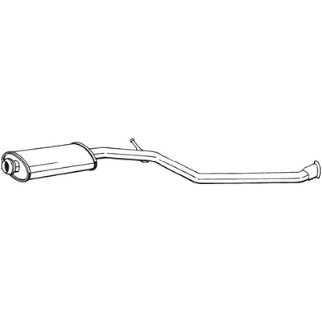 Silencieux Intermédiaire Bosal 282-335