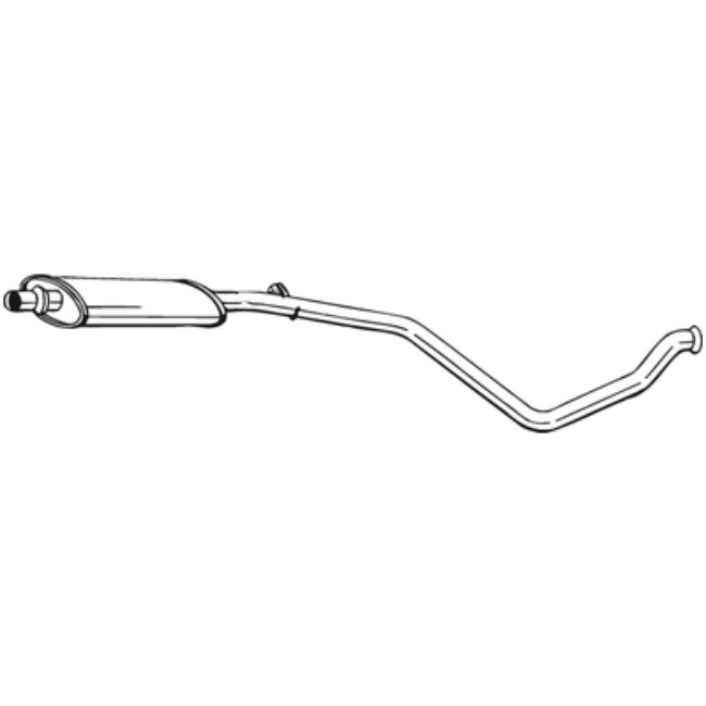 Silencieux Central Bosal 282-795