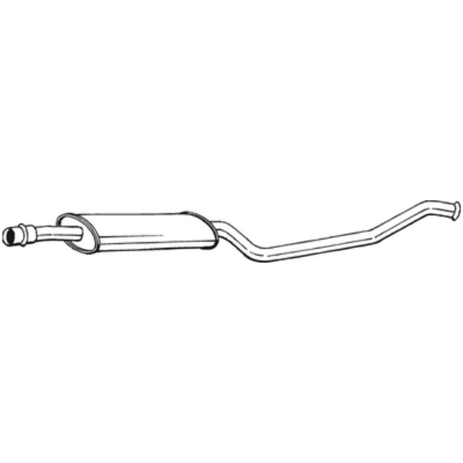 Silencieux Intermédiaire Bosal 283-689