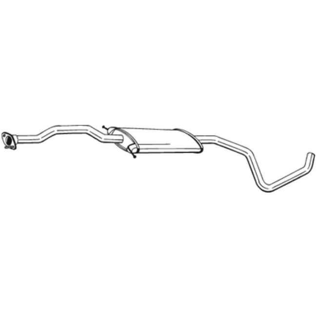 Silencieux Central Bosal 285-953