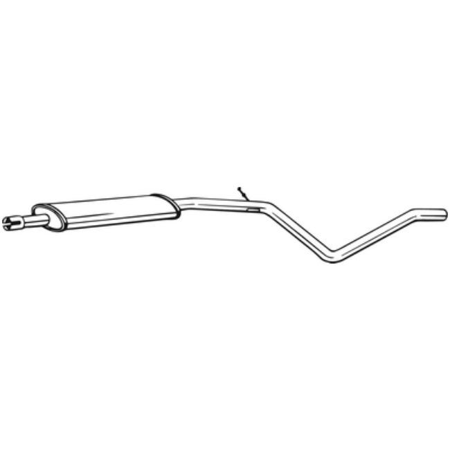 Silencieux Intermédiaire Bosal 286-113