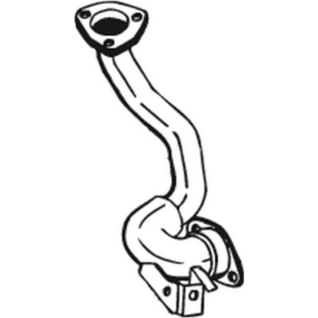 Tube D'échappement Bosal 725-551