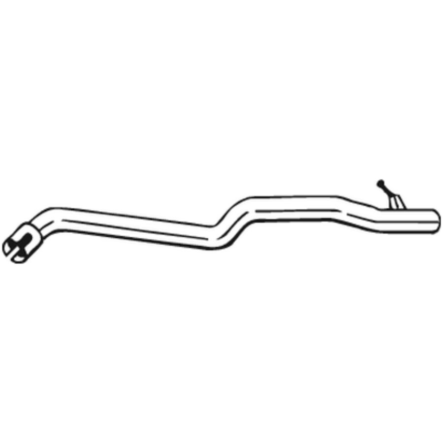 Bosal 800-231 Tuyau D'échappement - Compatible Nissan NP300 Navara, Pathfinder, Pickup - 2