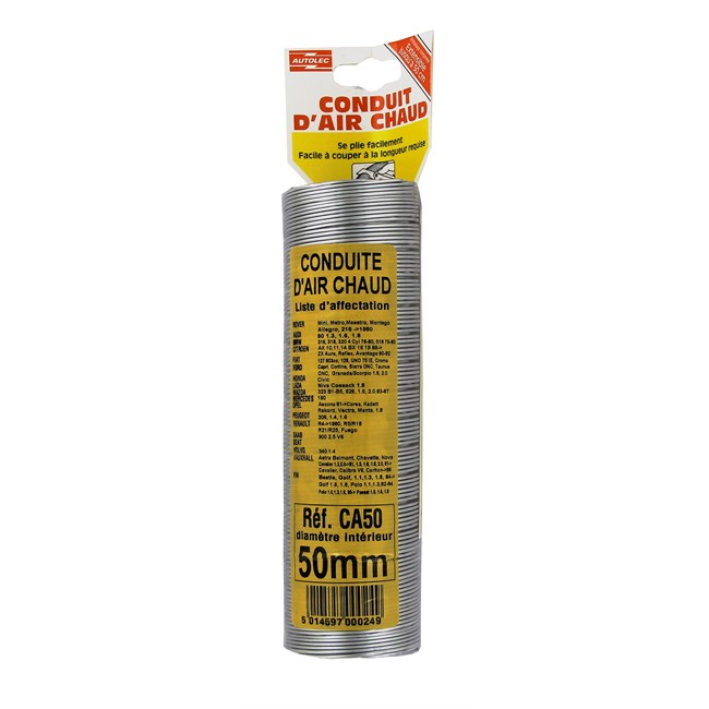 Conduit Air Chaud Autolec 50 Mm