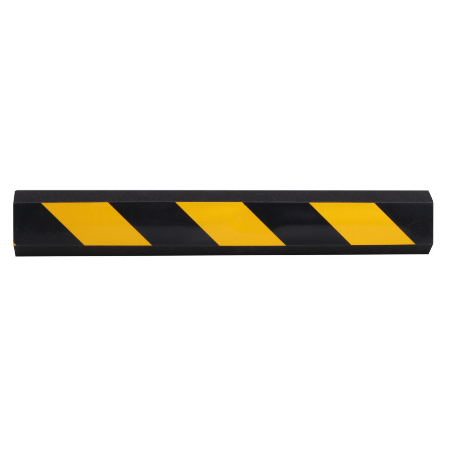 Mottez A096RLXJA Mousse De Protection Murale Jaune Et Noir 100x150cm - Épaisseur 1cm Densité 30kg/m³