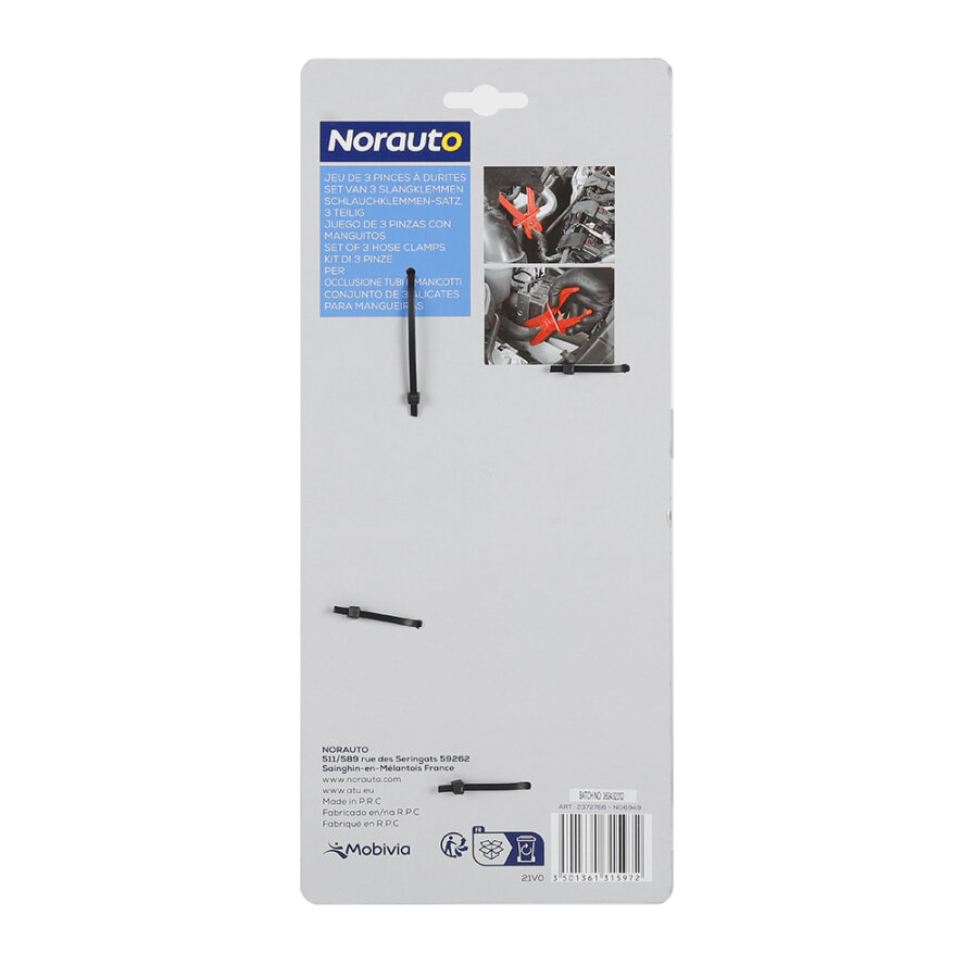 Pinces Métalliques Pour Réflecteur Studio - Lot De 3 - Fixation 5/8" - Support Lourd Et Stable