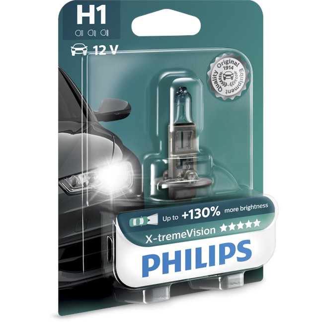 1 Ampoule Philips H1 X-tremevision 55 W 12 V