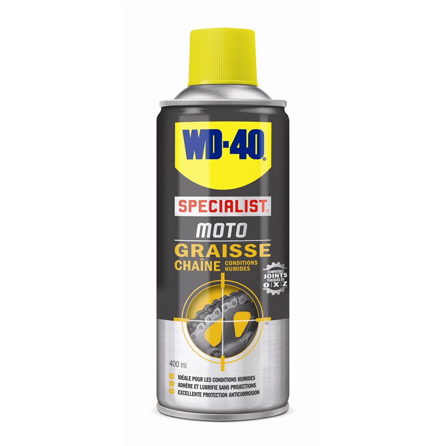 Graisse Pour Cosse De Batterie Norauto Graisse chaîne moto WD-40 400 ml : Norauto.fr