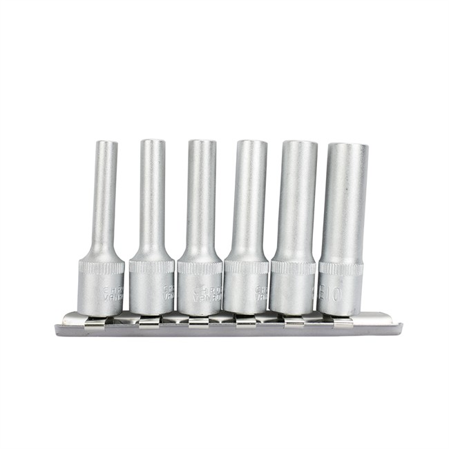 6 Douilles Longues Torx T4-t10 Carré 1/4'' Norauto