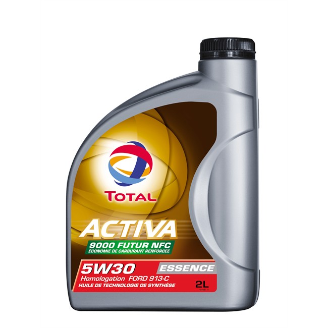 Huile Moteur Total Activa Essence 9000f Nfc 5w30 Essence Et Diesel 2 L