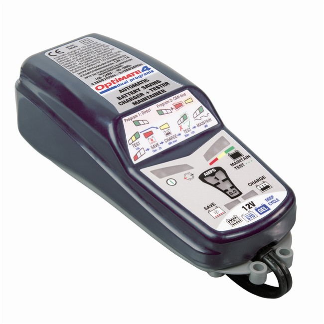 Chargeur Batterie Moto Optimate 4 Tecmate 12v 1a