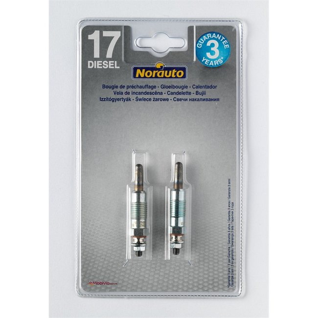 2 Bougies De Préchauffage Norauto Bp17