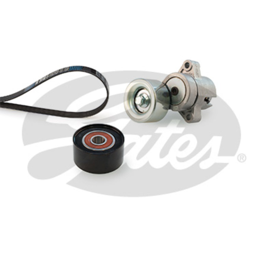GATES Kit De Courroies Trapézoïdales à Nervures K016PK798 - Jeu Complet Pour PEUGEOT Et CITROËN