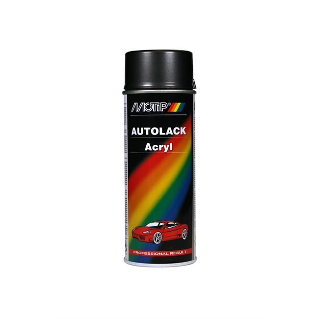 Bombe De Peinture Gris Métallisé Motip M51072 400 Ml