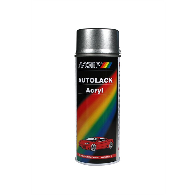 Bombe De Peinture Gris Métallisé Motip M55150 400 Ml