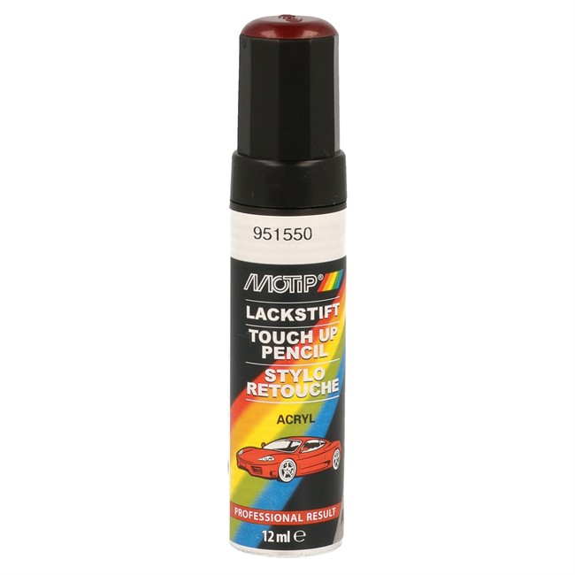 Stylo Peinture Rouge Métallisé Motip M951550 12 Ml