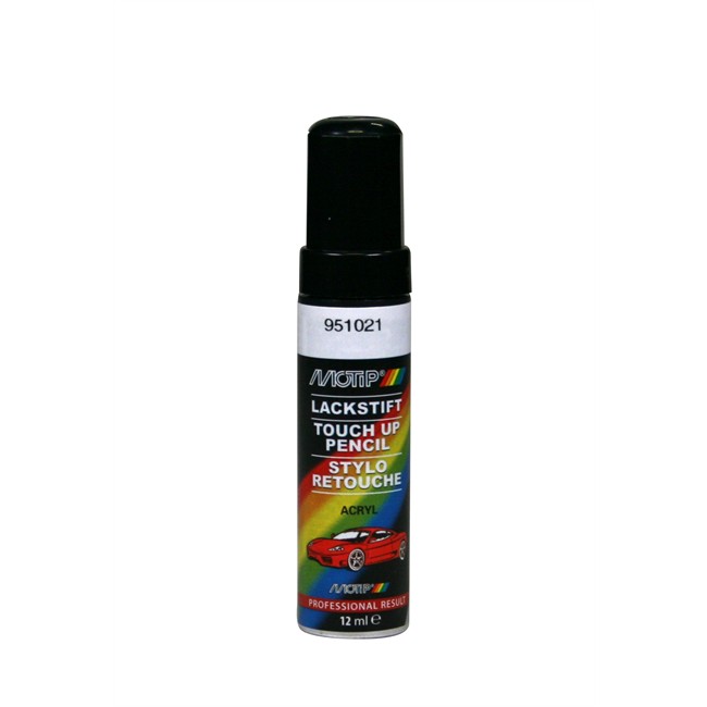 Stylo Peinture Noir Métallisé Motip M951021 12 Ml