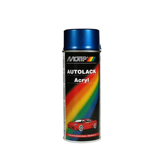 Bombe De Peinture Bleu Métallisé Motip M53930 400 Ml